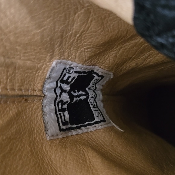 FRYE LEATHER CARSON WEDGE BOOTIE. SIZE 9.5 - Picture 7 of 7